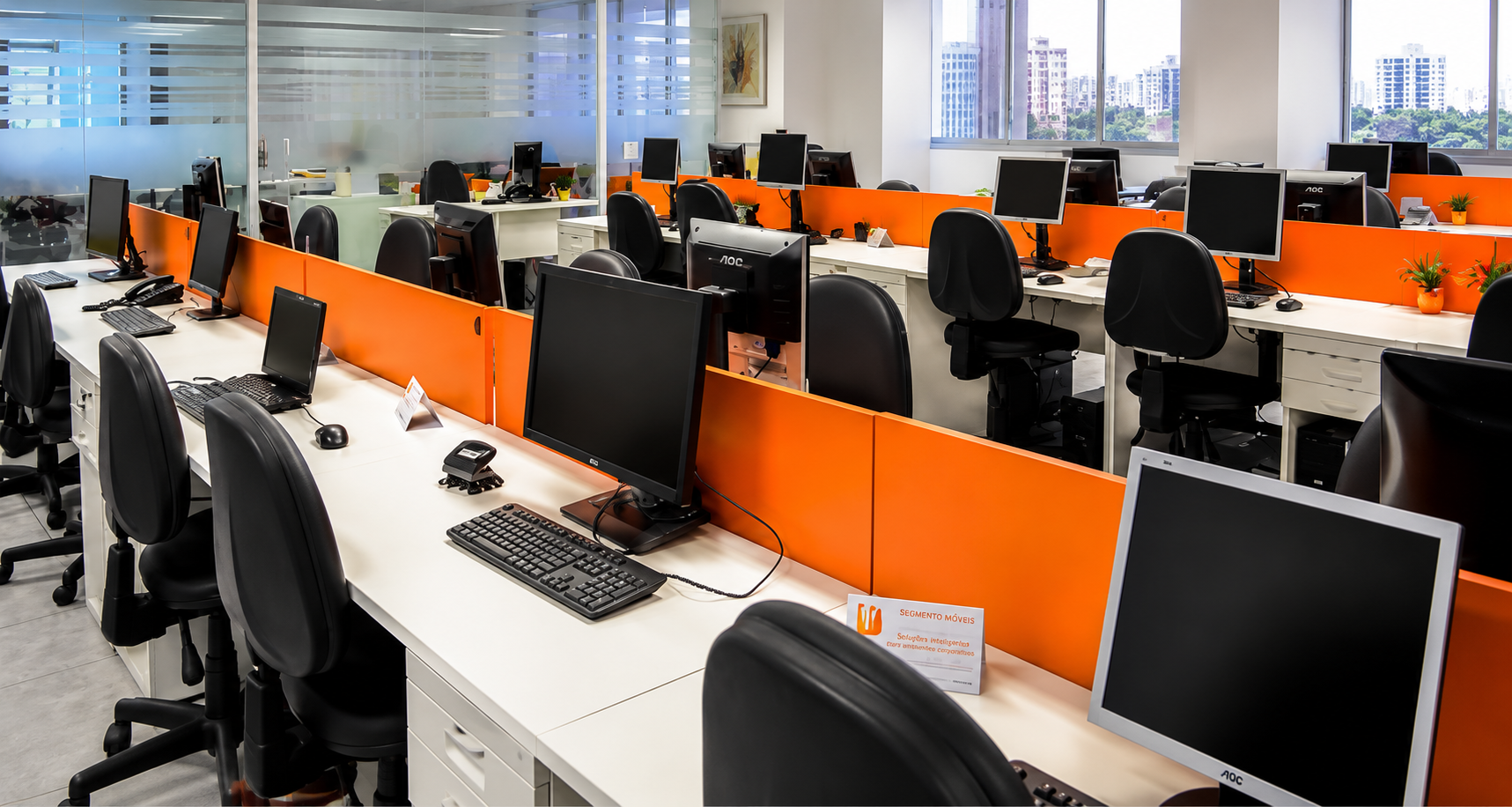 mobiliario corporativo mesas baias estacao